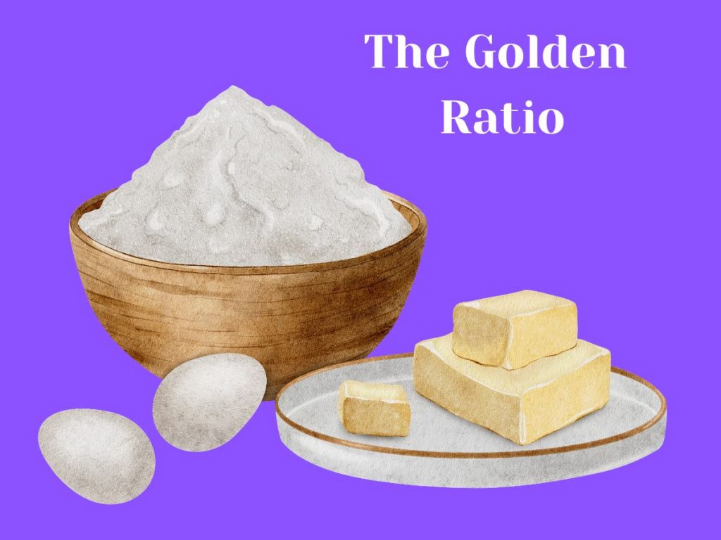 the golden ratio for buttery shortbread