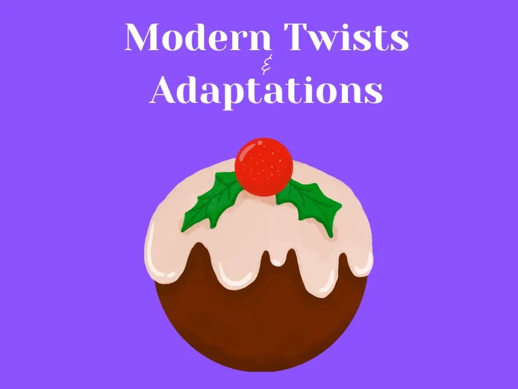 modern twists fo the Christmas pudding
