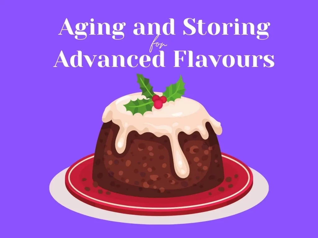 advancing the Christmas pudding flavours